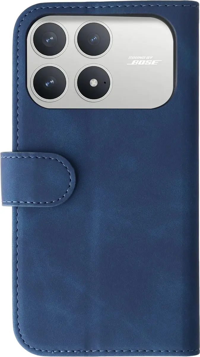 Rosso Element Wallet Book Case 253419 - Xiaomi Poco F8 Pro - 3 Pasjes - Blauw