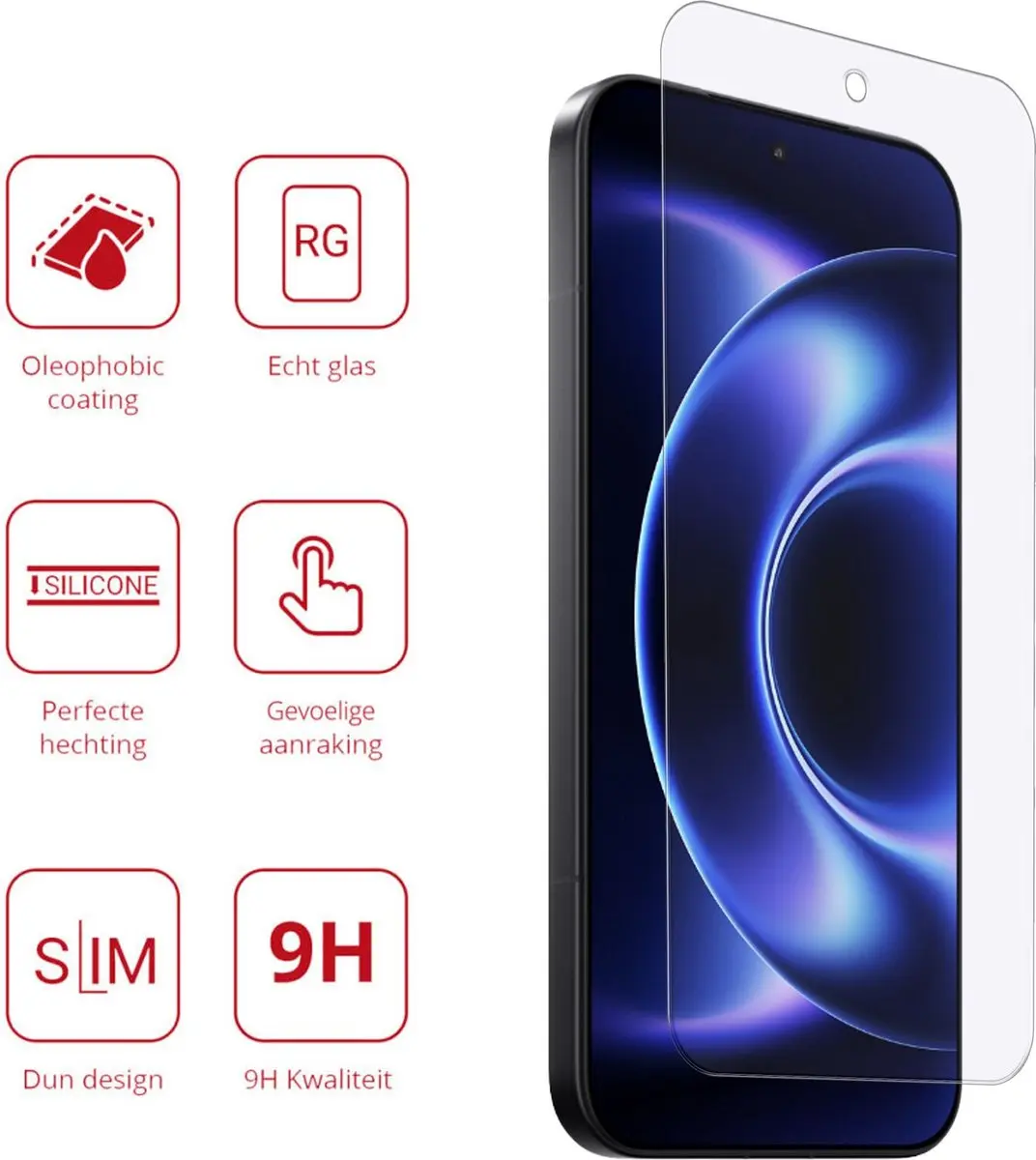 Rosso Screen Protector Xiaomi 17 Ultra - 9H Tempered Glass