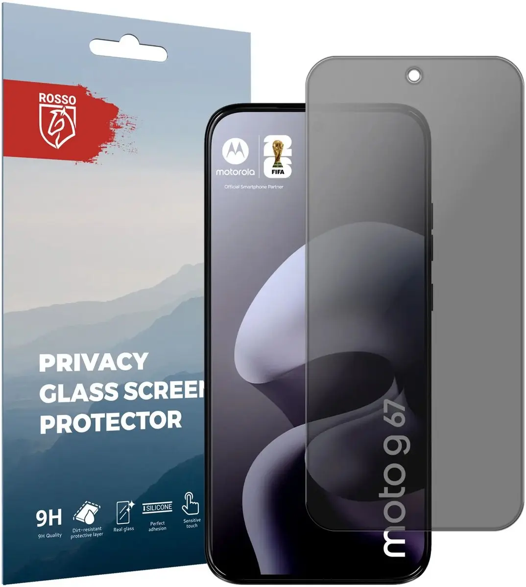 Rosso Privacy Screen Protector Motorola Moto G67