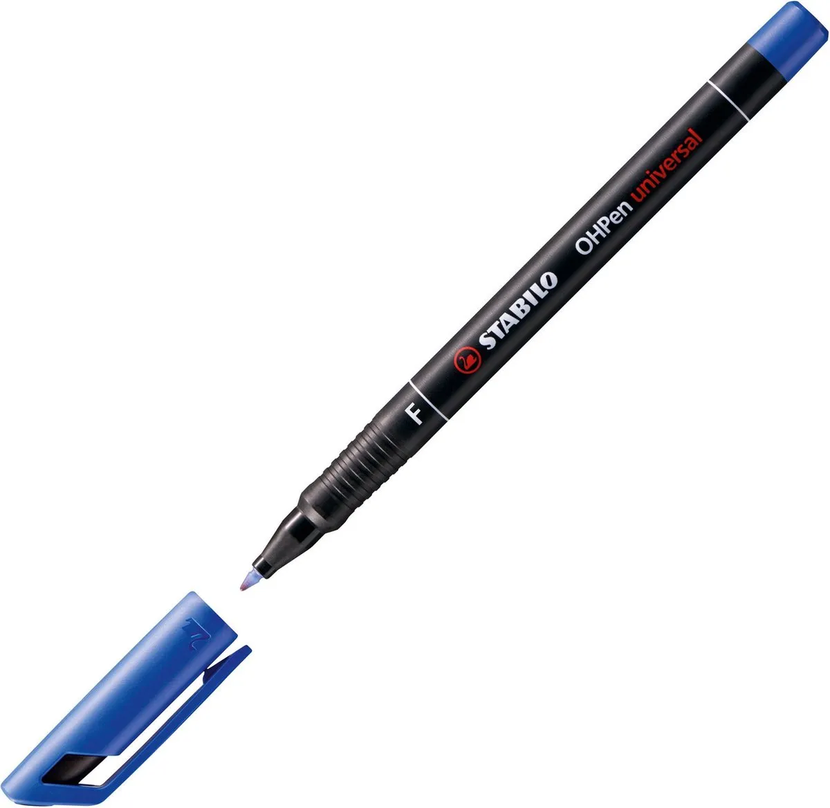 STABILO OHpen Viltstift 0.7mm Blauw - 10 Stuks