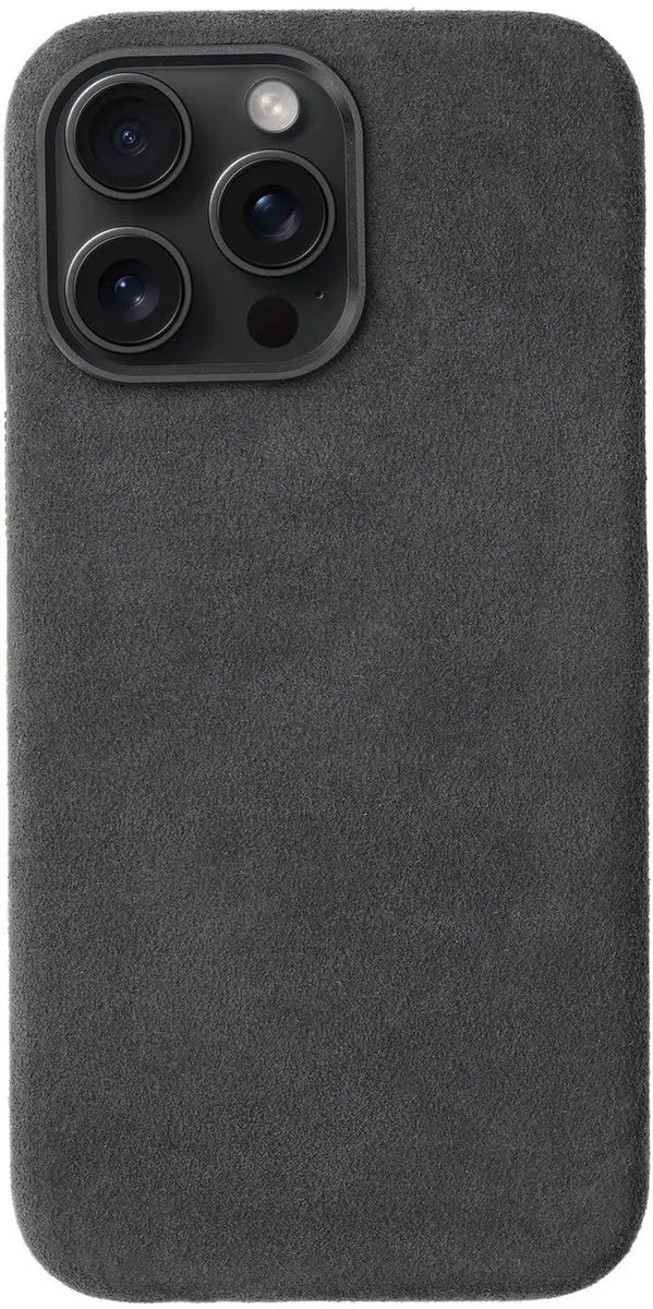 Rosso Avanti iPhone 16 Pro Max Hoesje - Grijs - 3 Pasjes - afbeelding 6 van 6