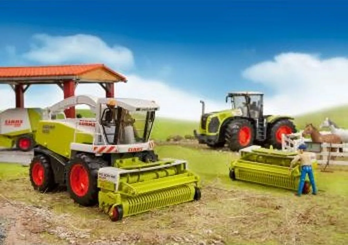 Bruder Claas Jaguar 900 Maishakselaar 2131 - Geel