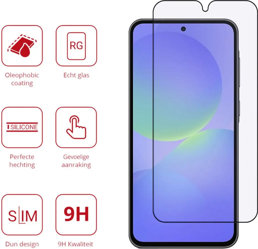 Rosso Screen Protector Samsung Galaxy A07 5G - 9H Tempered Glass