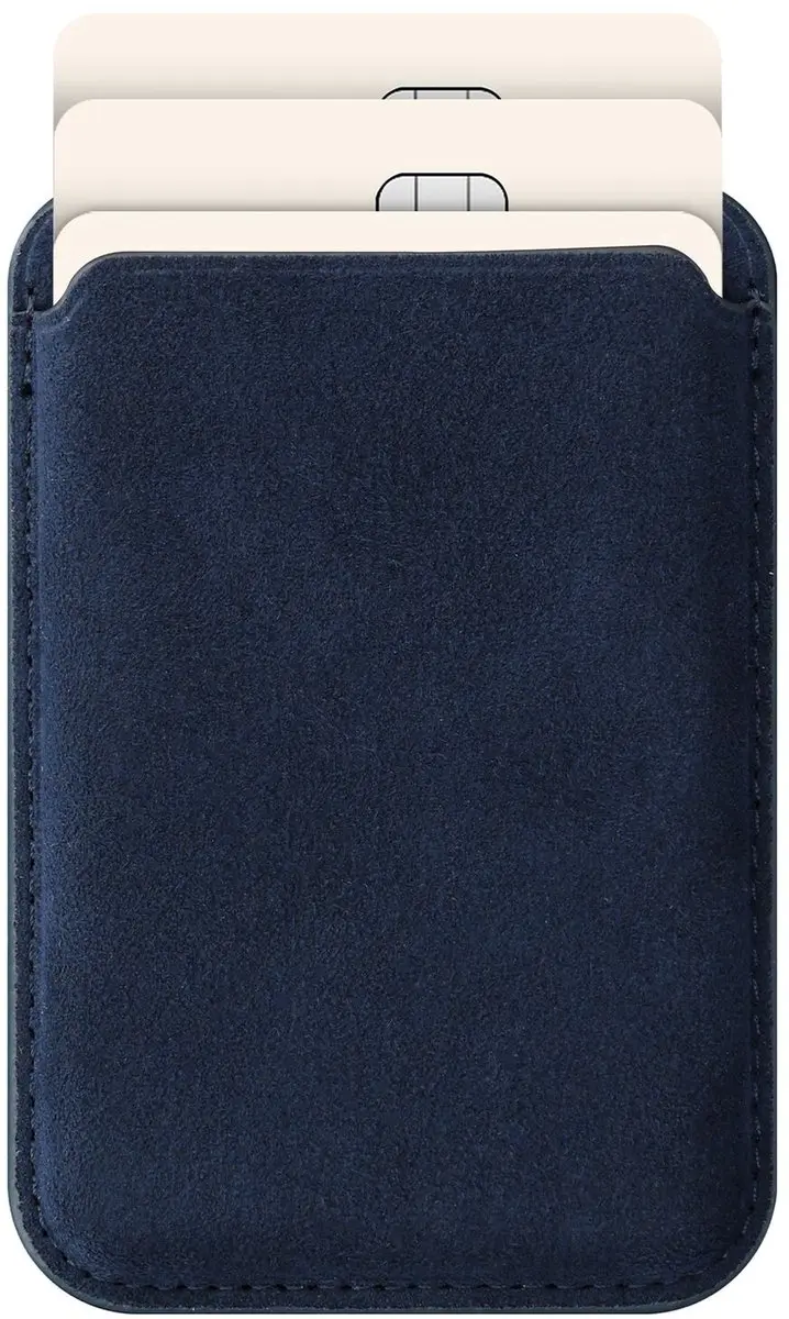 Rosso Avanti iPhone 14 Pro Hoesje - Blauw - 3 Pasjes