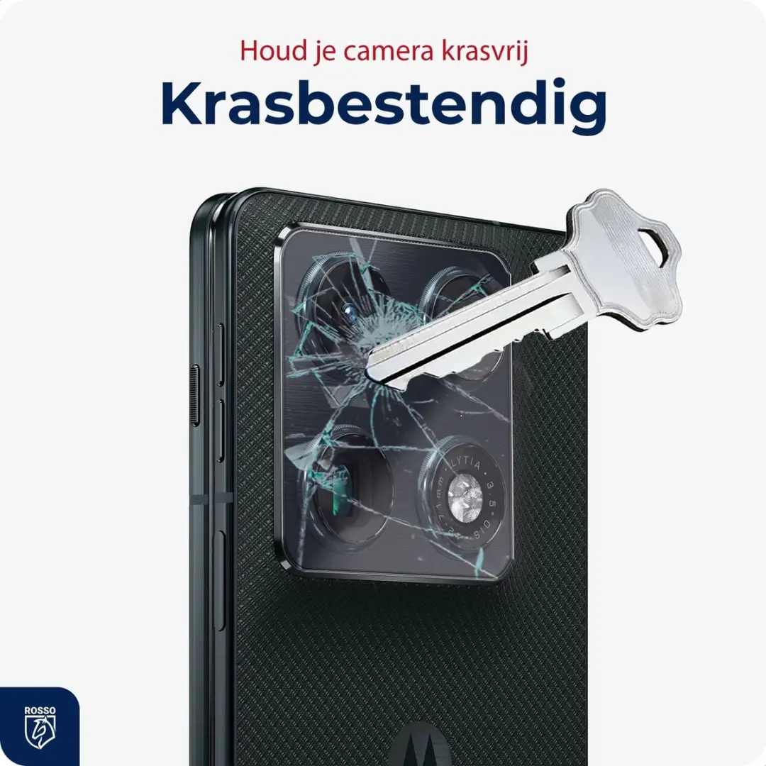 Rosso Camera Protector Motorola Razr Fold - Ultra Dun Glas - Transparant