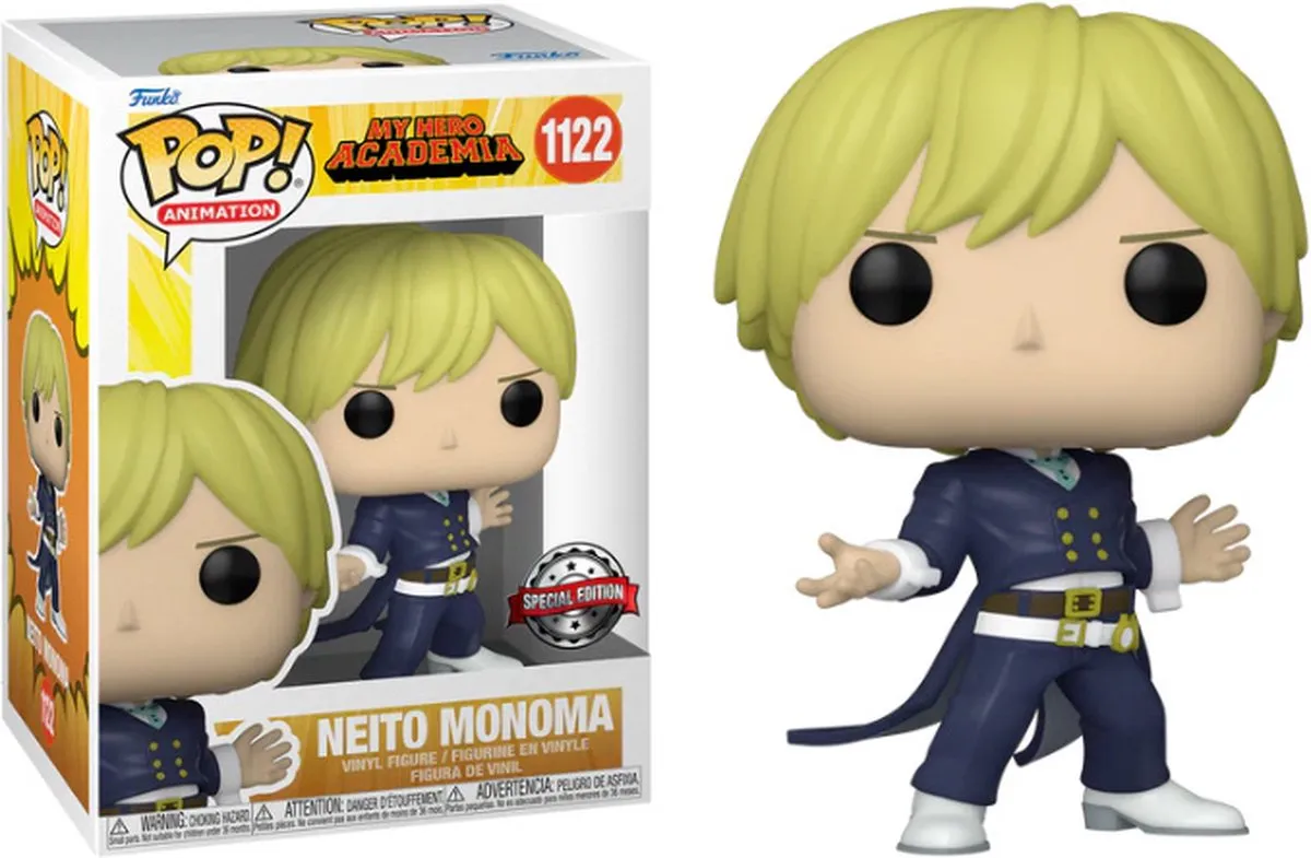 Funko Pop! My Hero Academia Neito Monoma Exclusive