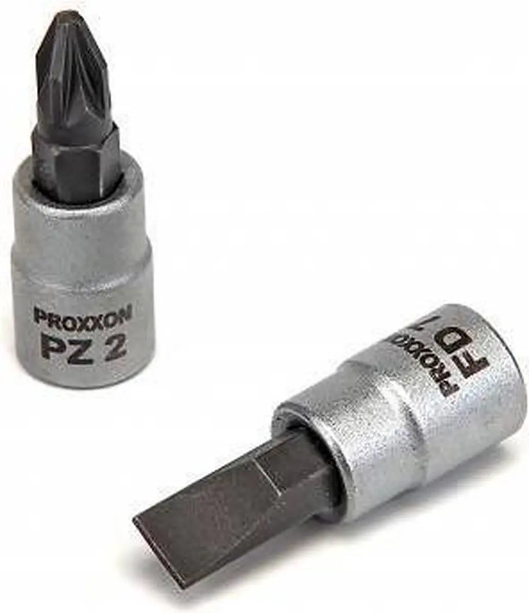 Proxxon 1/4" Schroevendraaierdopsleutel 4mm - Zilver