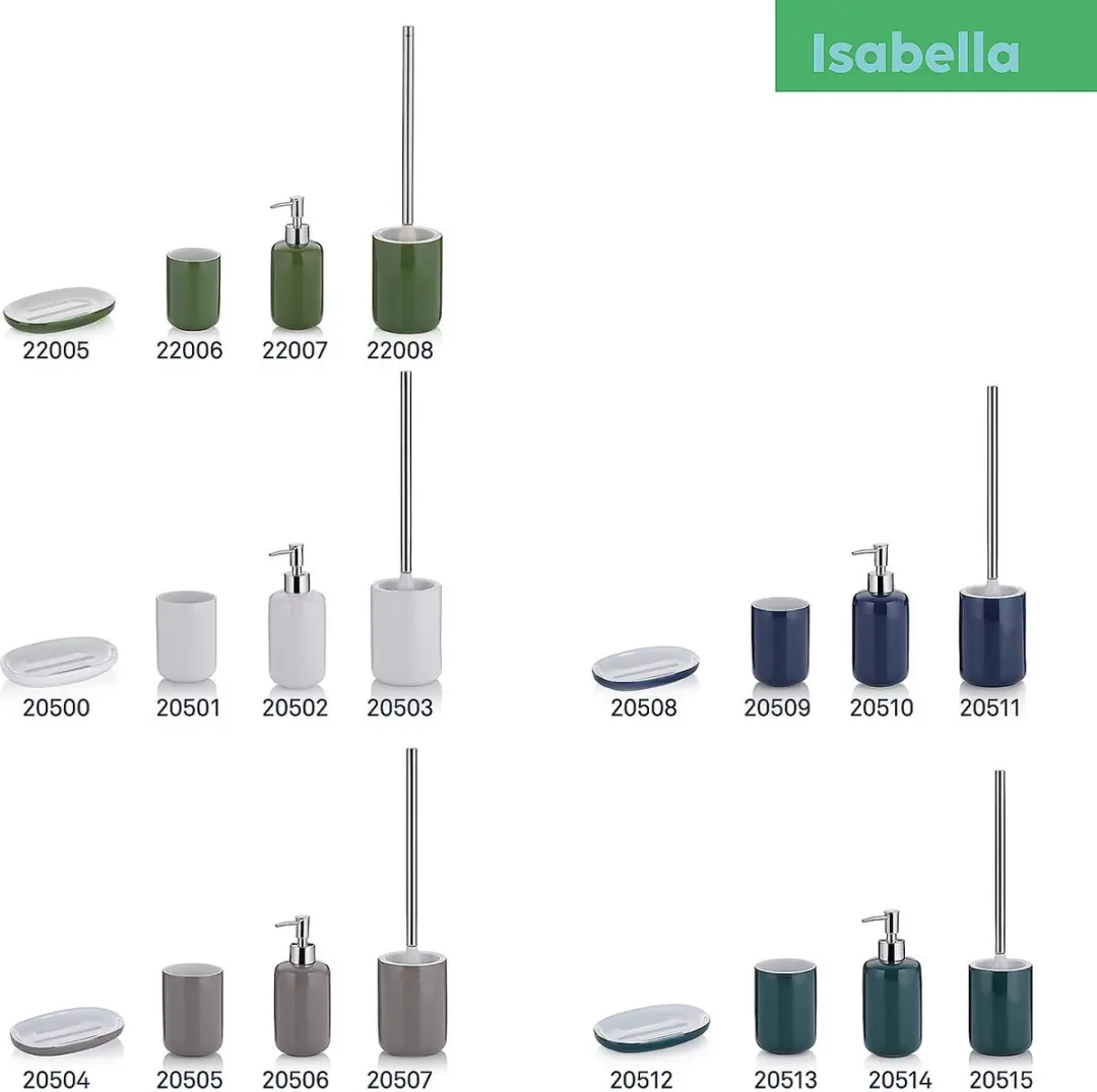 Kela Isabella Zeepdispenser 0.4L - Wit