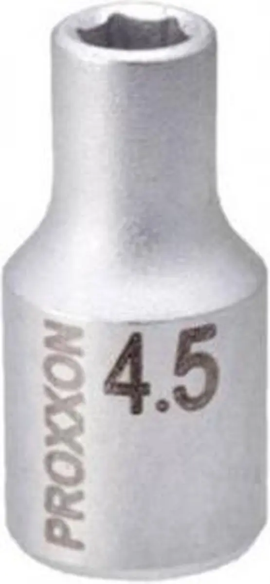 Proxxon 1/4" Dopsleuteldop 5mm - Zilver - afbeelding 2 van 3