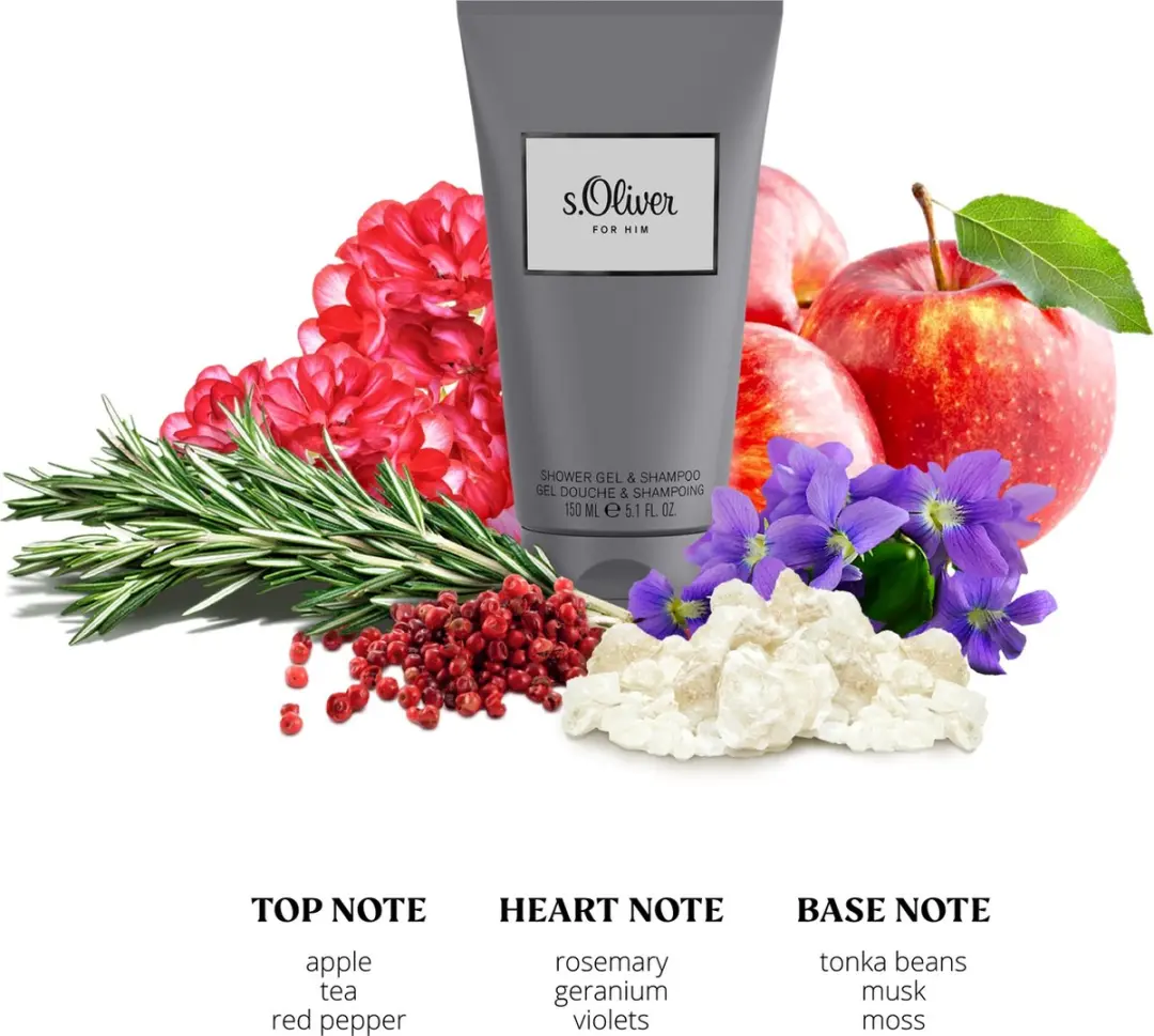 s.Oliver Heren Douchegel & Shampoo 150ml