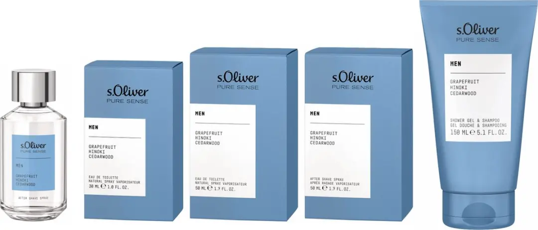 s.Oliver Pure Sense Heren Douchegel 150ml
