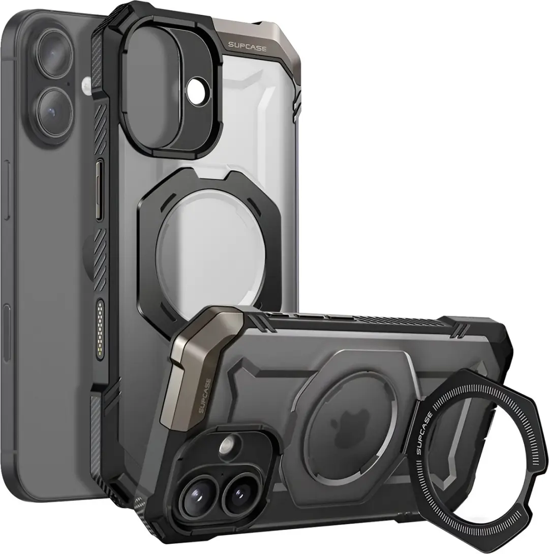 Supcase UB Grip Hoesje iPhone 17 - Zwart Transparant - 13930