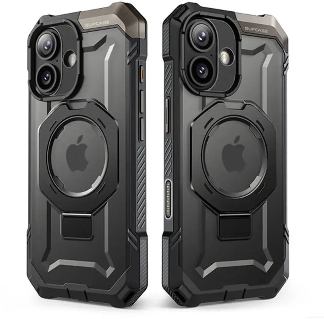 Supcase UB Grip Hoesje iPhone 17 - Zwart Transparant - 13930