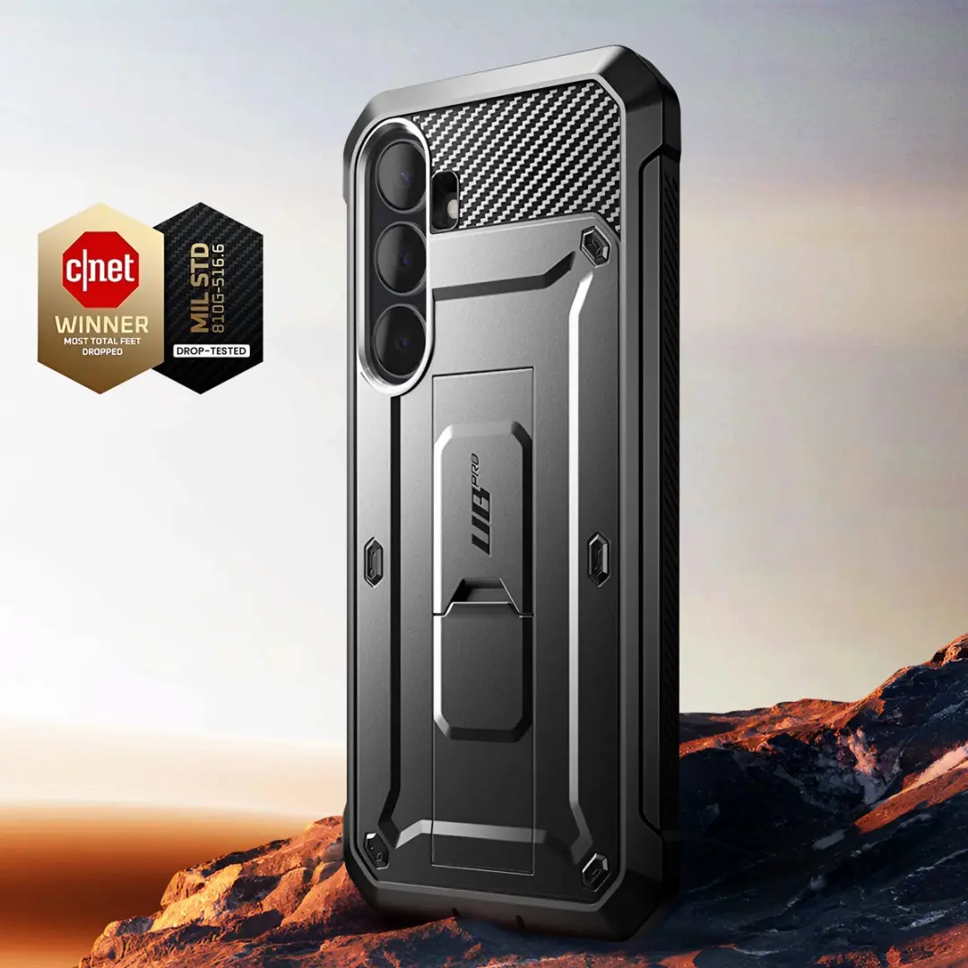 Supcase 360 Backcover S25 FE - Zwart