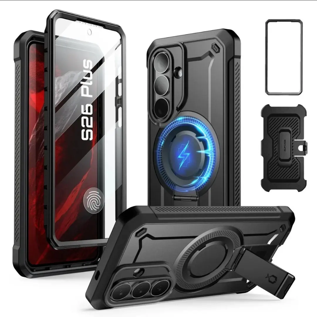Supcase MagPro Hoesje 14536 - Samsung Galaxy S26 Plus - Zwart