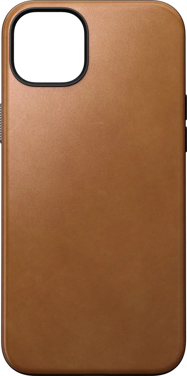 NOMAD Modern Leather Case NM01611585 - Hoesje iPhone 15 Plus - English tan - afbeelding 2 van 6