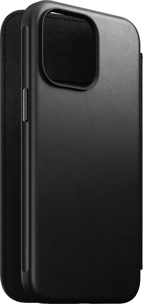 NOMAD Modern Leather Folio 114673114040 - iPhone 15 Pro Max Hoesje - Zwart