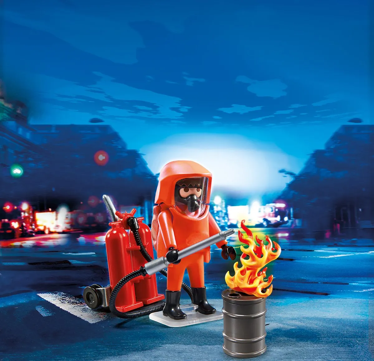 Playmobil Brandweerman Gascombi 5367 - Multicolor - afbeelding 3 van 5
