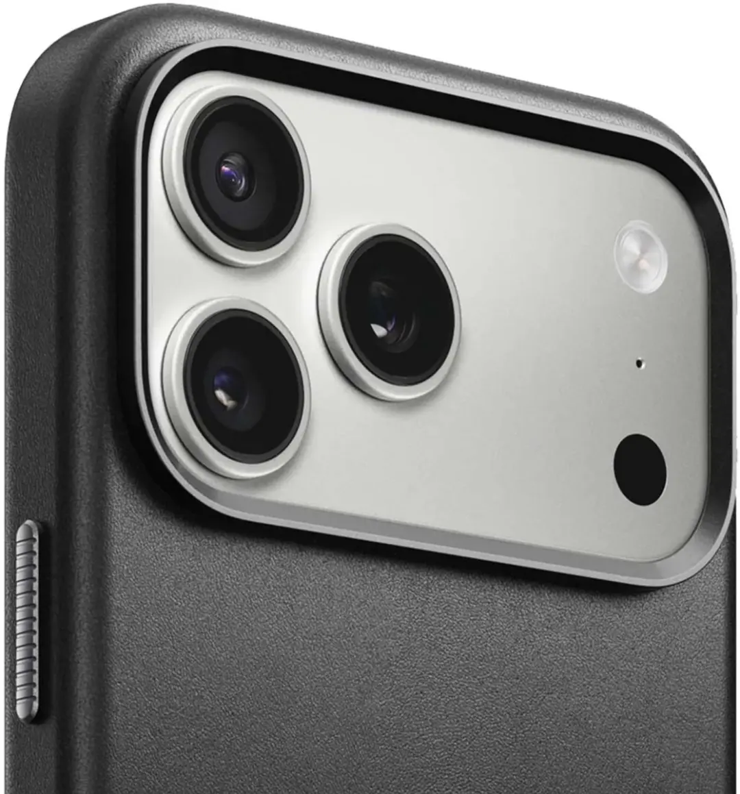 NOMAD Traditional Lederen Hoesje iPhone 17 Pro Max NM011895858 - Zwart - afbeelding 5 van 6