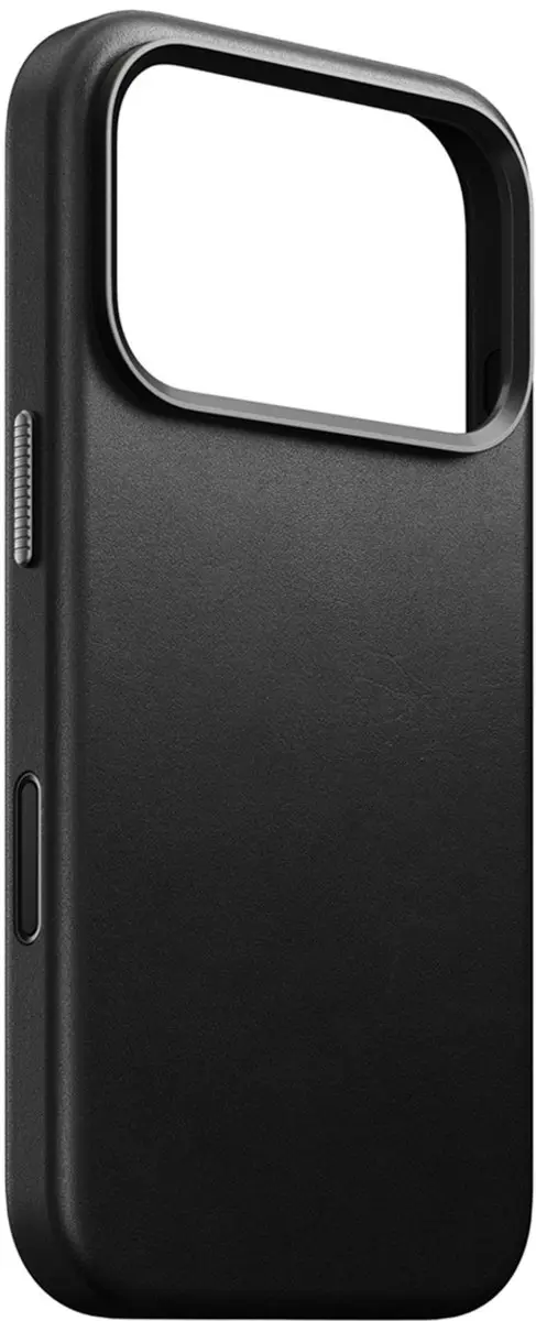 NOMAD Traditional Lederen Hoesje iPhone 17 Pro Max NM011895858 - Zwart - afbeelding 2 van 6