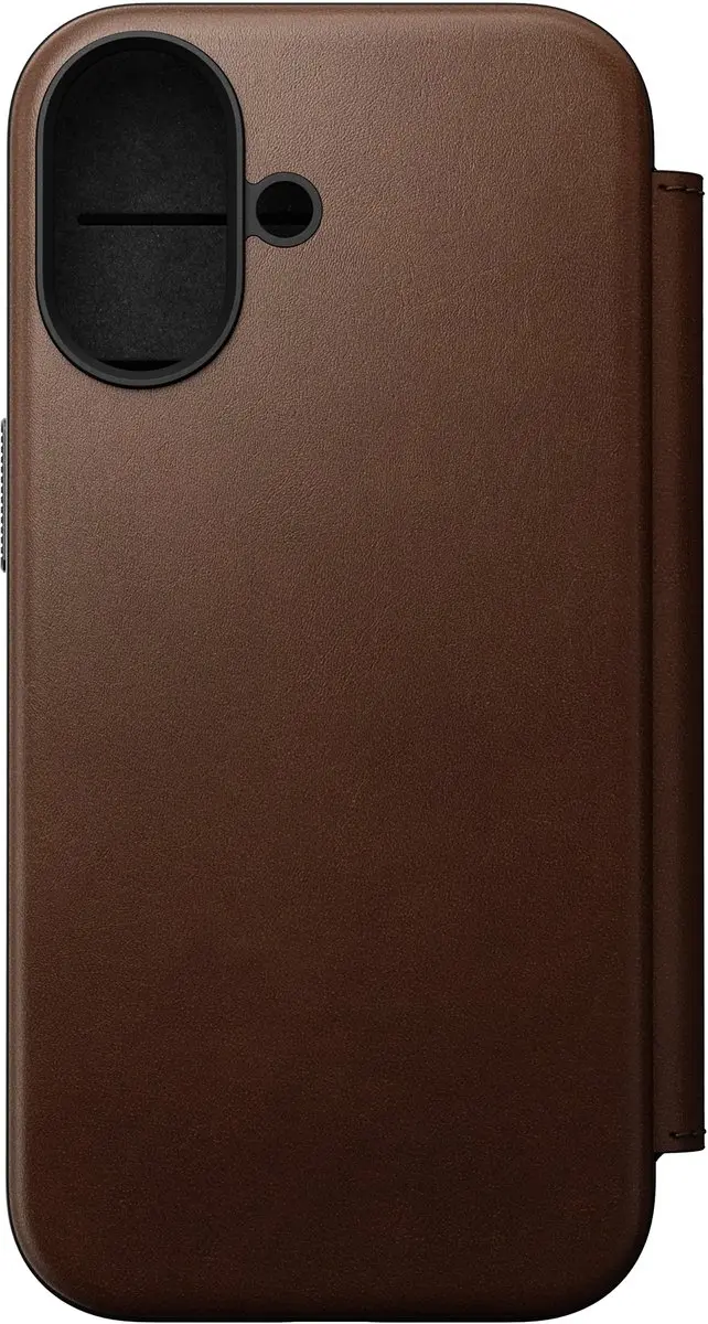 Nomad Modern Lederen Folio iPhone 17