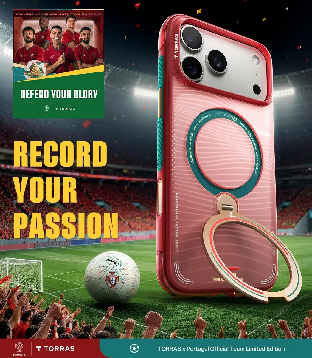 Torras Ostand Q3 Air Back Cover iPhone 17 Pro - Meerkleurig - afbeelding 2 van 6