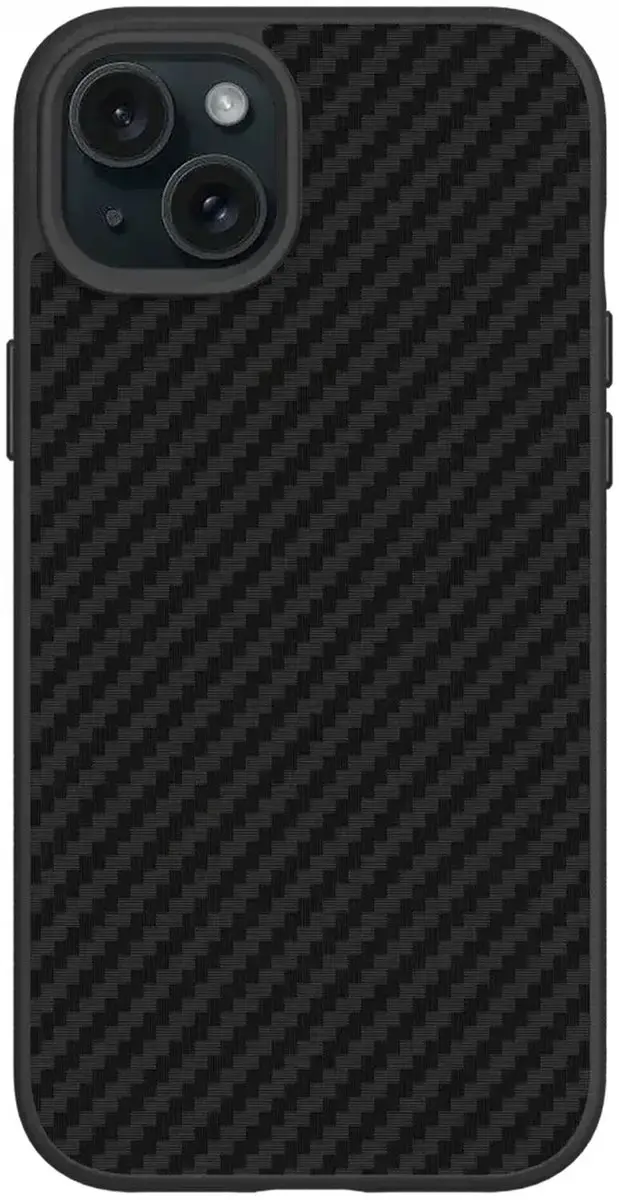 Rhinoshield SolidSuit iPhone 15 Plus Carbon Zwart SST0129649