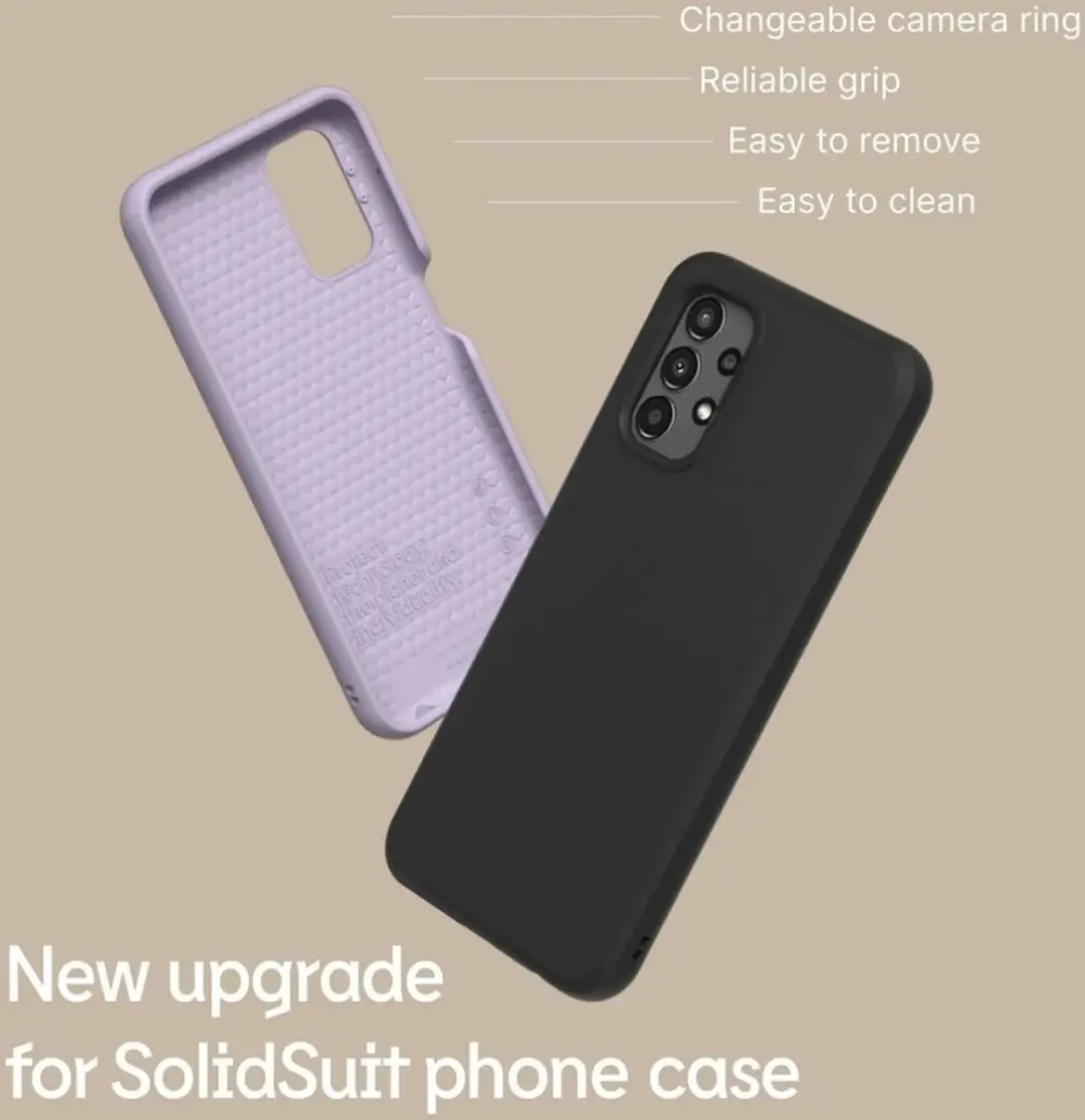 Rhinoshield SolidSuit Classic Violet Hoesje - Samsung Galaxy A14
