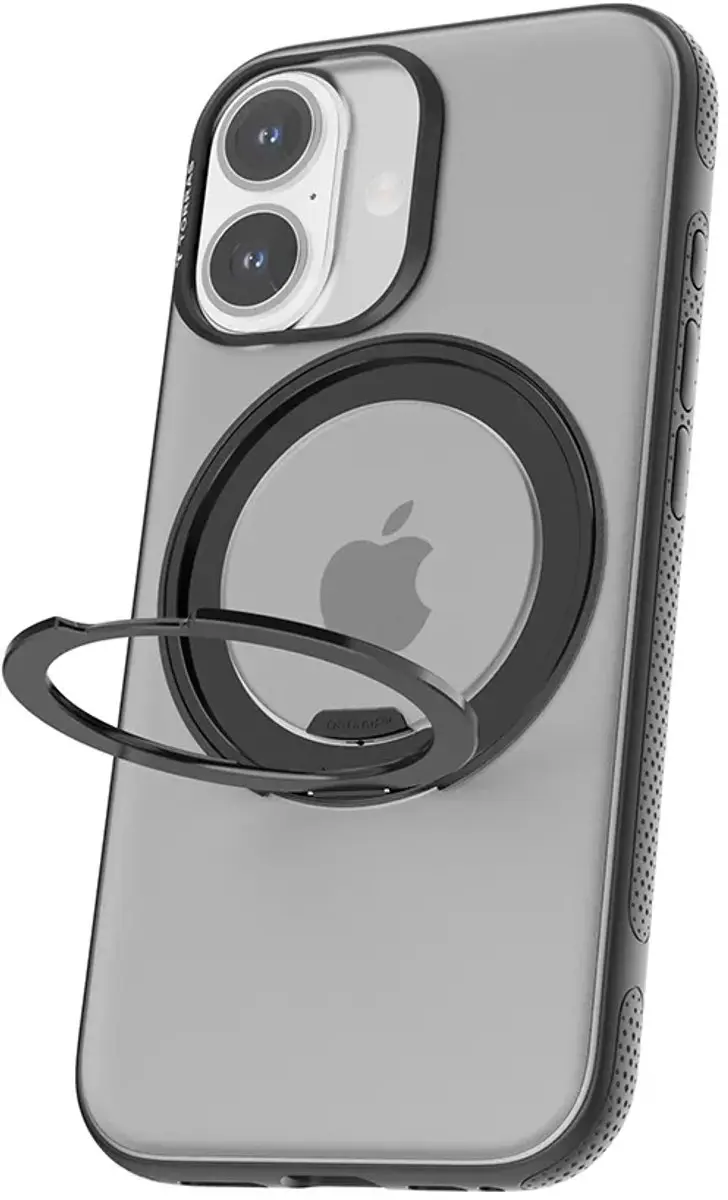 Torras Ostand R Fitness Back Cover iPhone 17 - Transparant