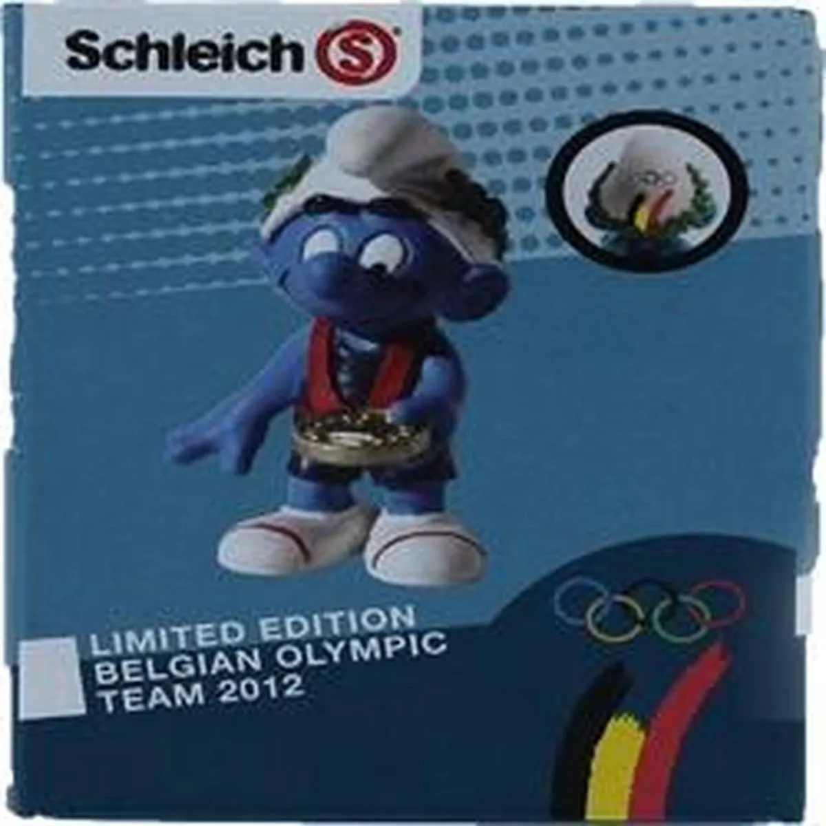 Schleich 40269 Belgische Olympische Team Winner Smurf - Limited Edition