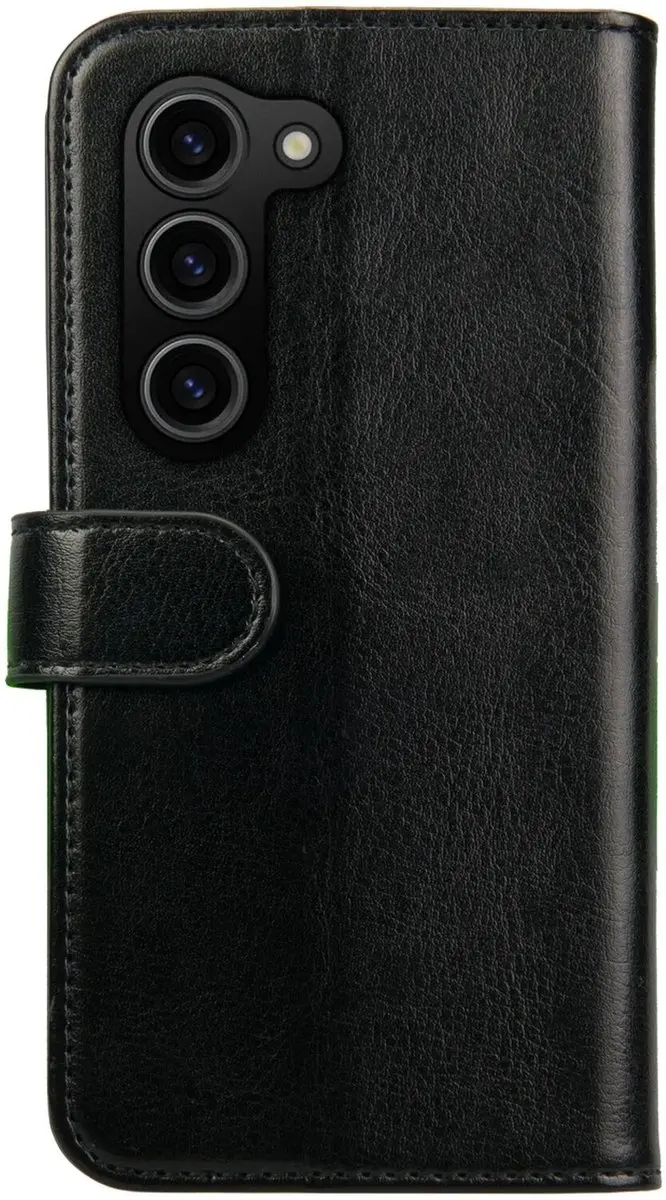 Rosso Element Book Case Wallet Samsung Galaxy S23 FE - 3 Pasjes - Zwart