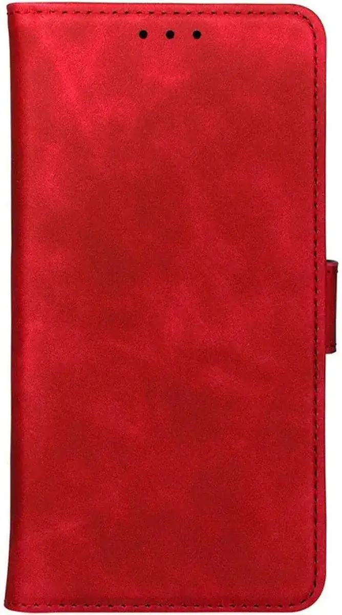 Rosso Element Book Case Wallet Samsung Galaxy S23 FE - 3 Pasjes - Rood