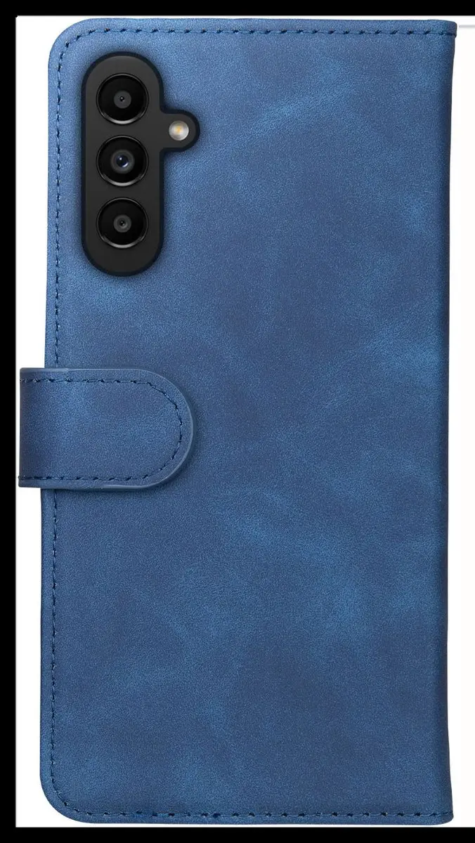 Rosso Element Hoesje Samsung Galaxy A13 5G/A04s - 3 Pasjes - Blauw
