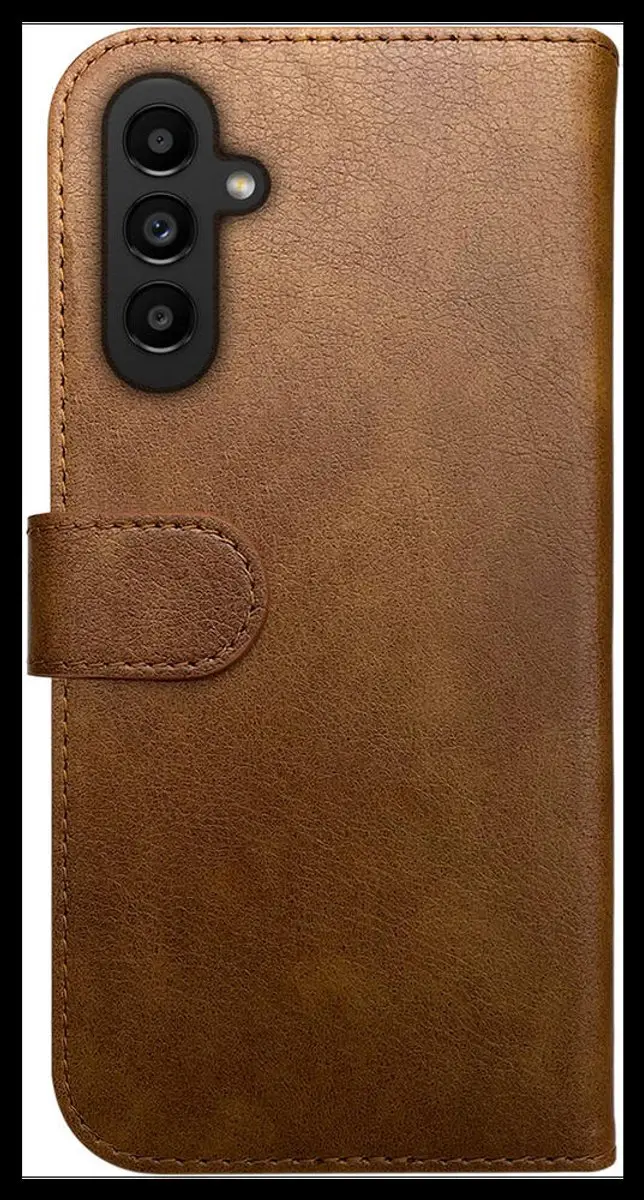 Rosso Element Hoesje Samsung Galaxy A13 5G/A04s - 3 Pasjes - Lichtbruin