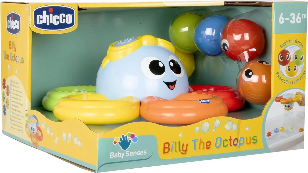 Chicco Billy de Inktvis - Multicolor