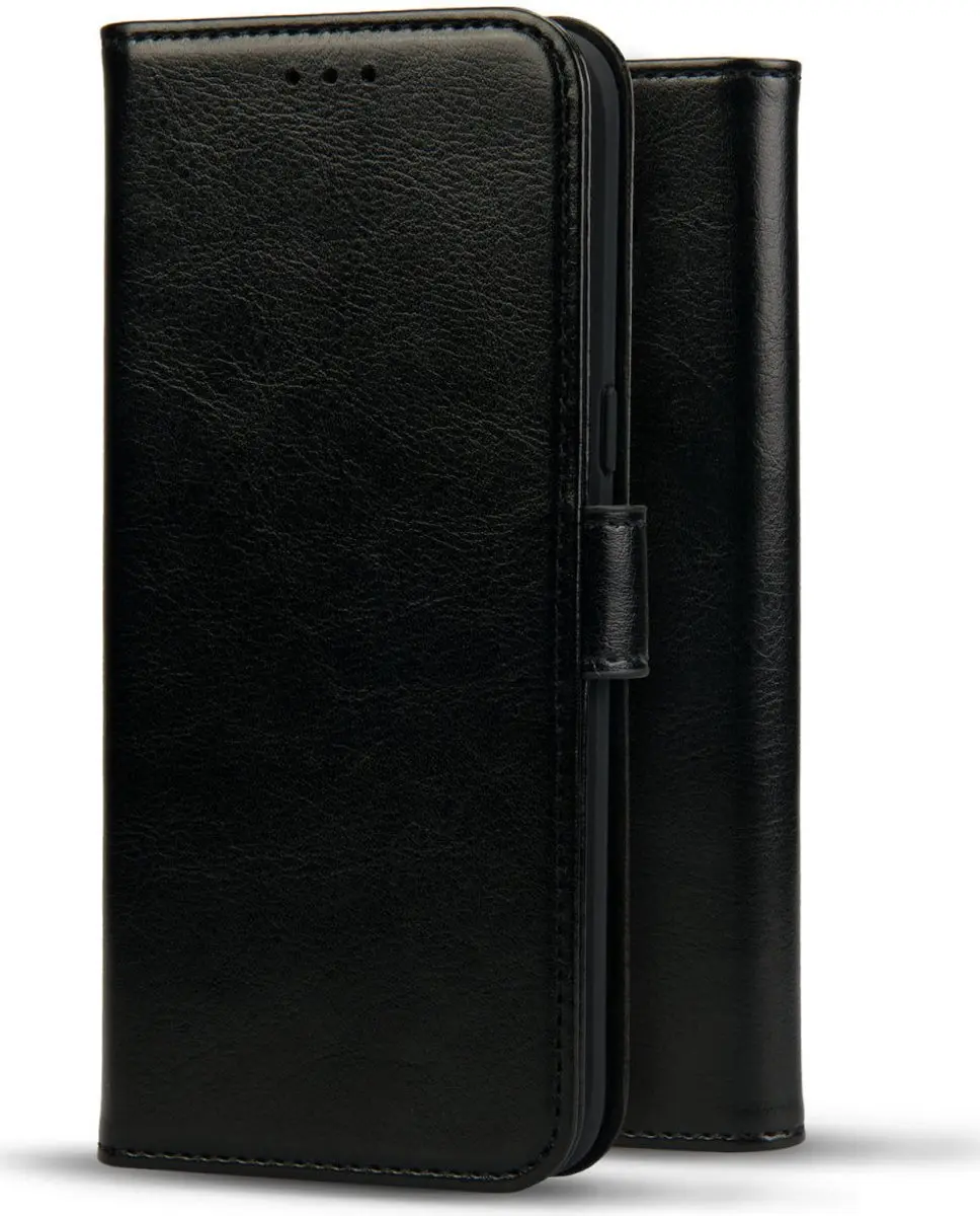 Rosso Element Book Case Wallet 121938 - Samsung Galaxy M52 - 3 Pasjes - Zwart