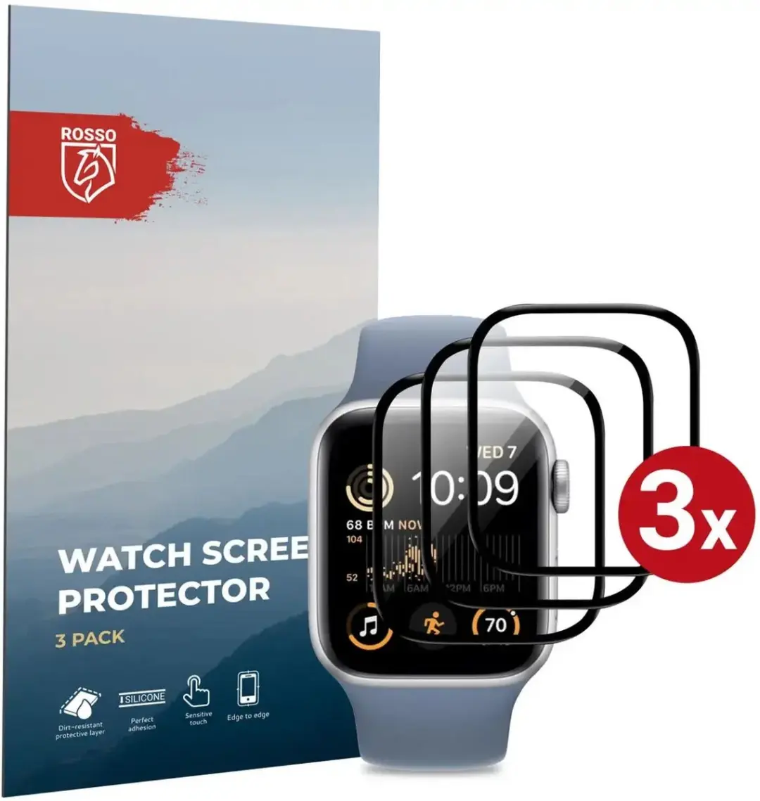 Rosso Hybrid Glass Geschikt voor Apple Watch 4/5/6/SE 40MM