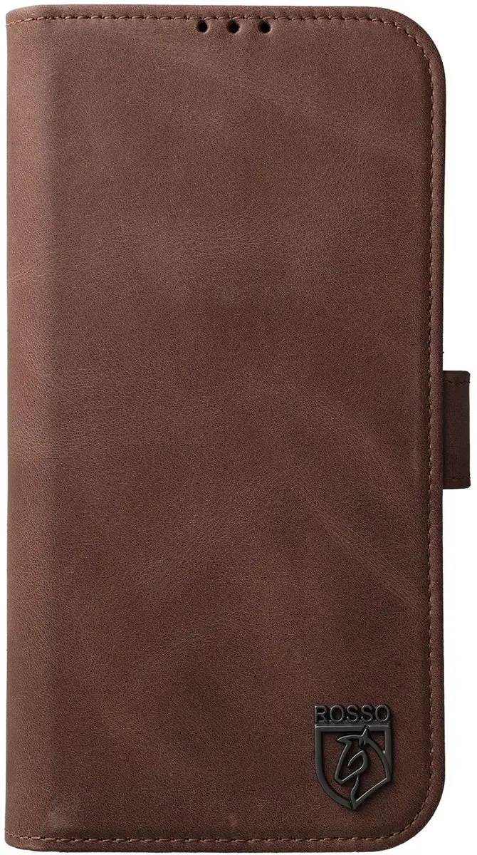 Rosso Elite 207039 Hoesje iPhone 16/17 - Echt Leer Bruin - MagSafe - afbeelding 6 van 6