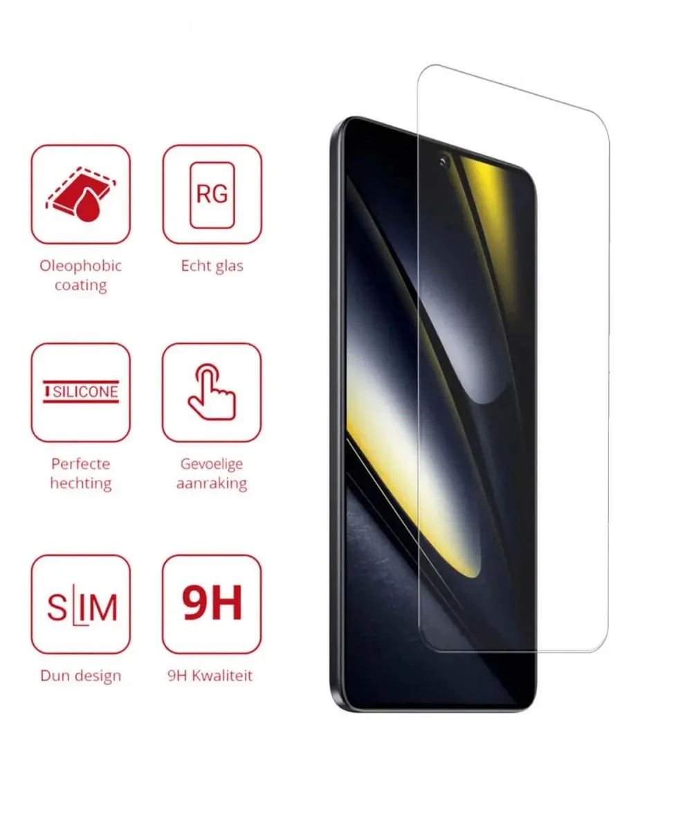 Rosso Screen Protector Xiaomi Poco F6 - 9H Tempered Glass
