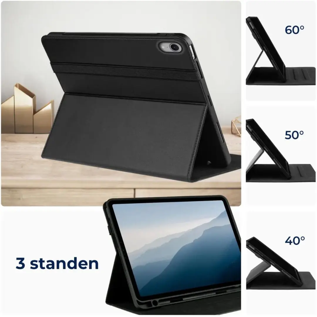 Rosso Element 208704 Hoes iPad Mini 6/7 - Zwart