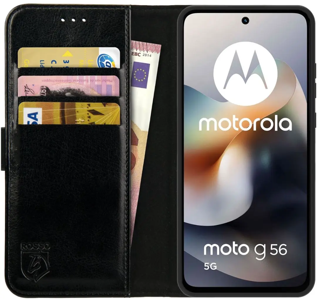 Rosso Element Geschikt voor Motorola Moto G56