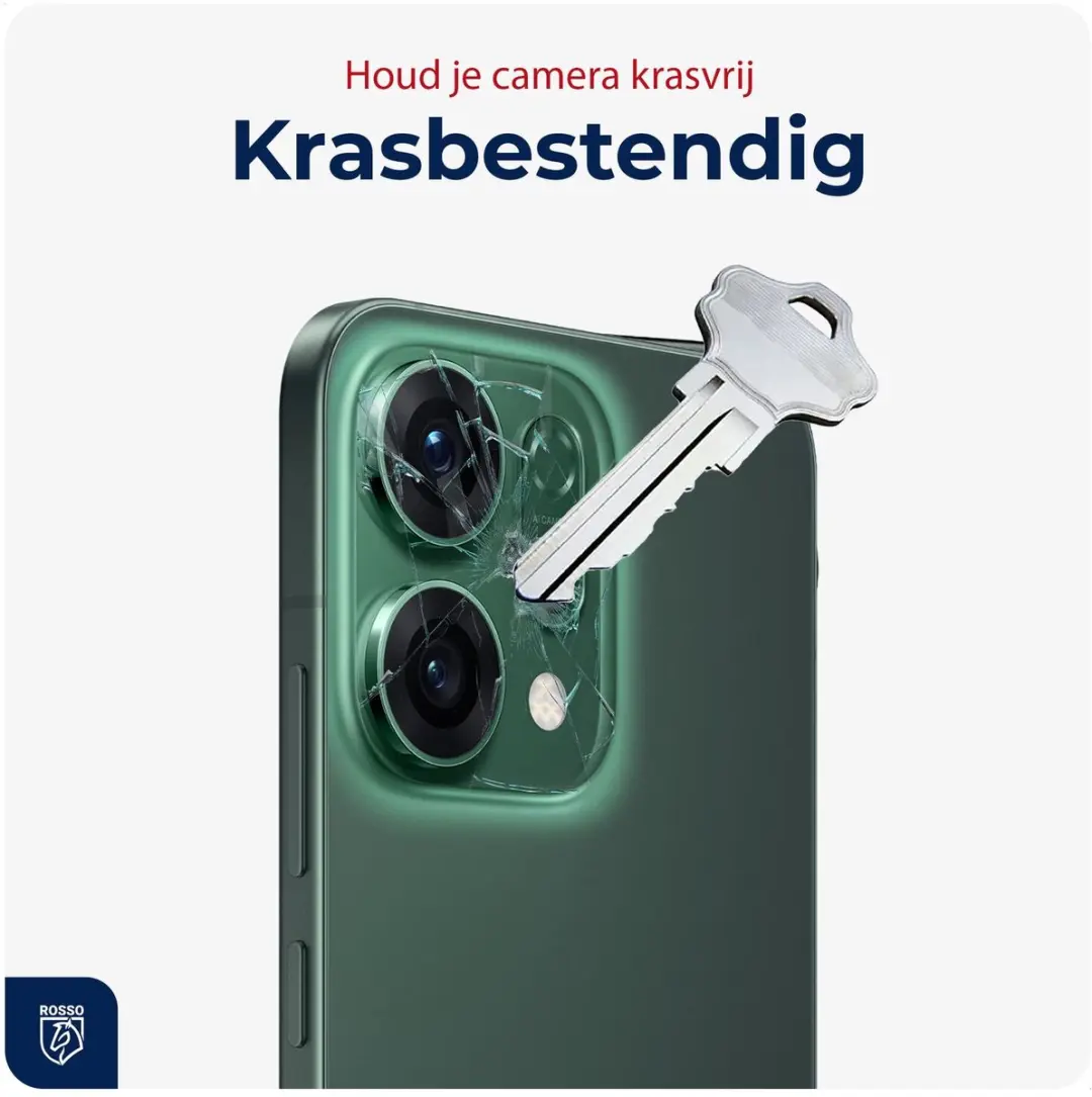 Rosso Camera Protector Oppo Reno 14 - Ultra Dun Glas - Transparant - afbeelding 6 van 6