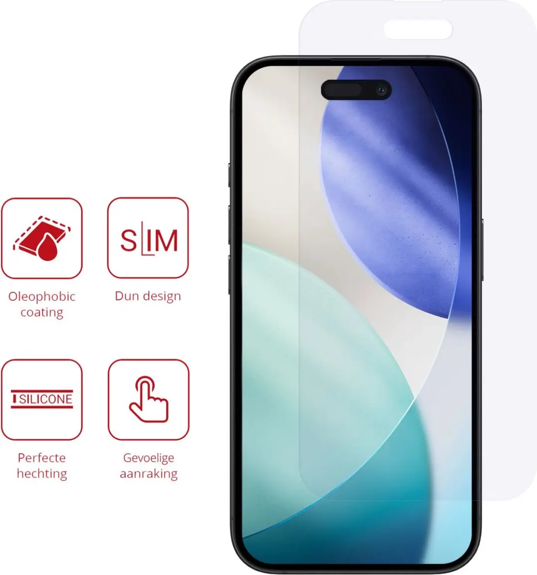 Rosso Screen Protector iPhone 17/17 Pro - 2 Stuks