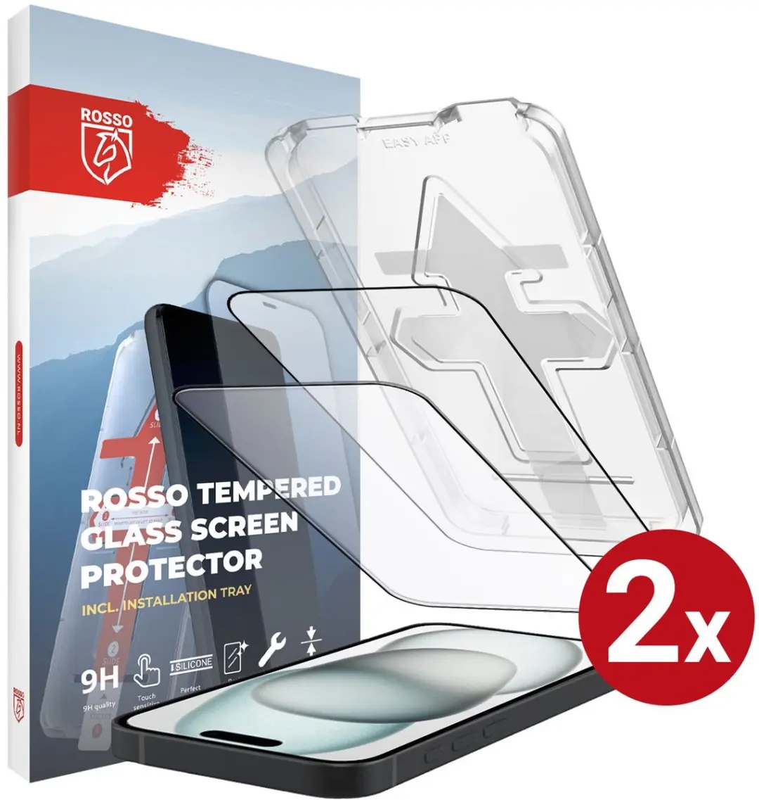Rosso Screenprotector iPhone 15