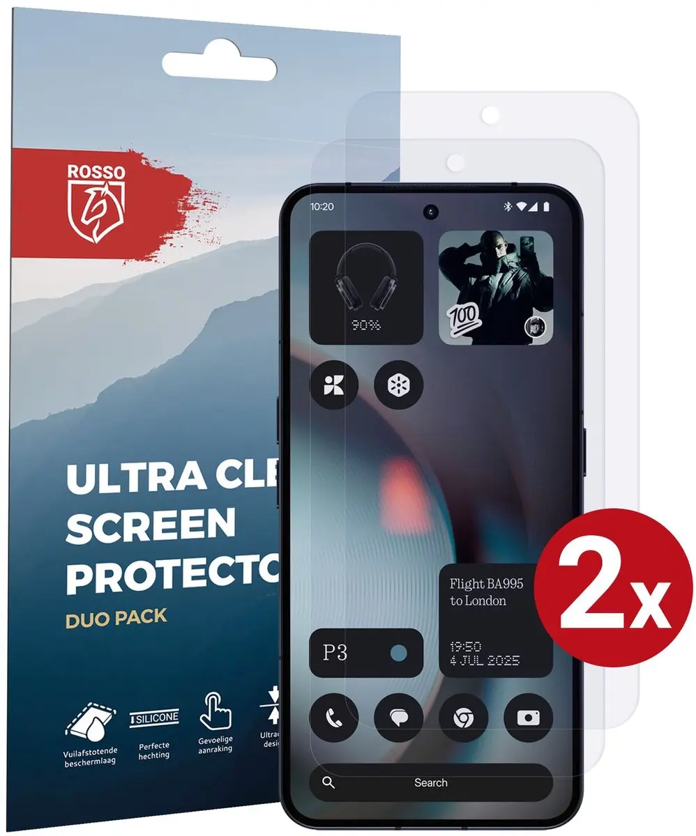Rosso Screen Protector Geschikt voor Nothing Phone (3)