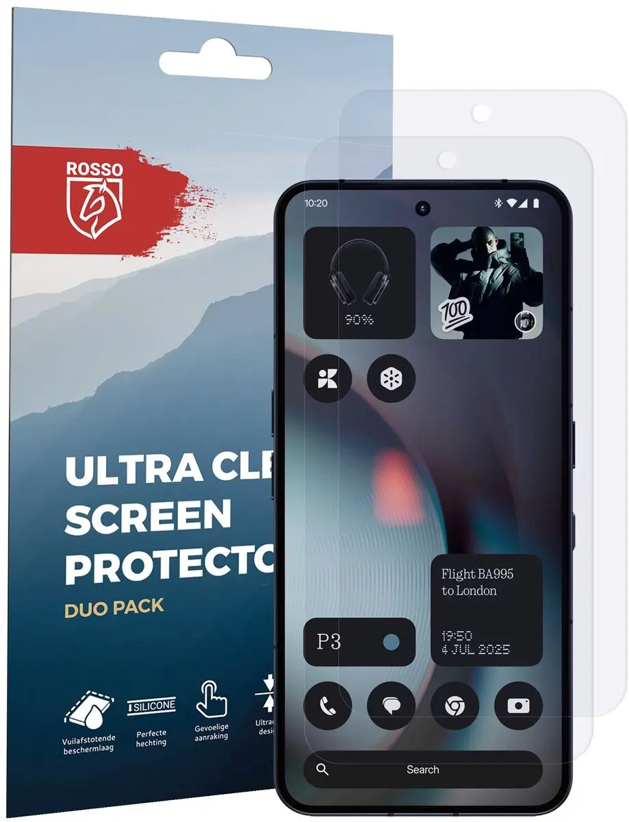Rosso Screen Protector Nothing Phone (3) - 2 Stuks