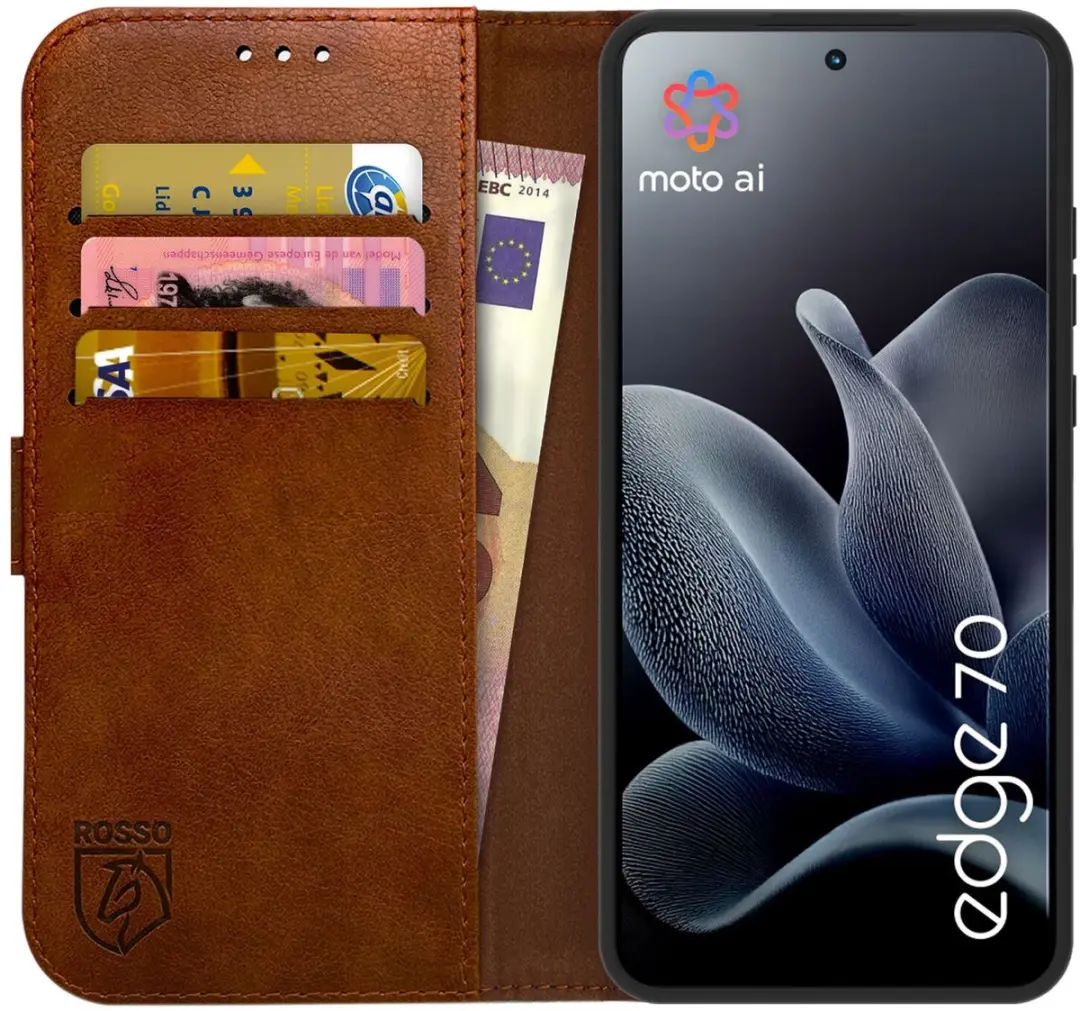 Rosso Element Geschikt voor Motorola Edge 70