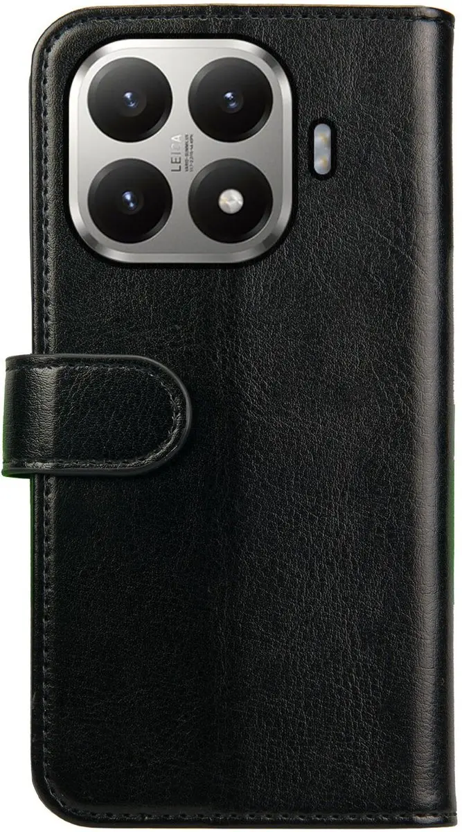 Rosso Element Wallet Book Case 242748 - Xiaomi 15T Pro - 3 Pasjes - Zwart