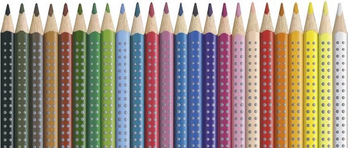 Faber-Castell Colour Grip FC-112424 Kleurpotloden - 24 Stuks
