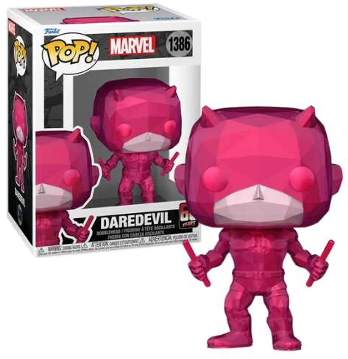 Funko Pop! Marvel Daredevil 60th Anniversary Facet #1386 - Multicolor